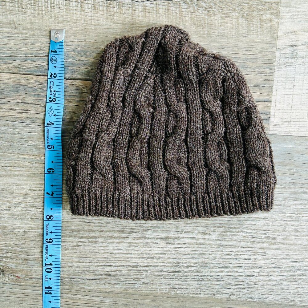 Mother Nature's Beanie Bold Cable Alpaca Beanie - Picture 7 of 8
